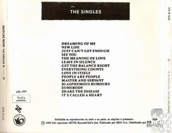 The Singles 81-85 2