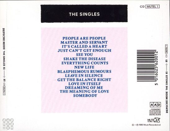 The Singles 81-85 2