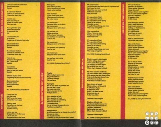 Black Celebration 3