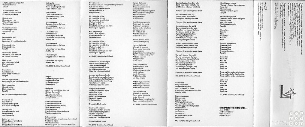 Black Celebration 19