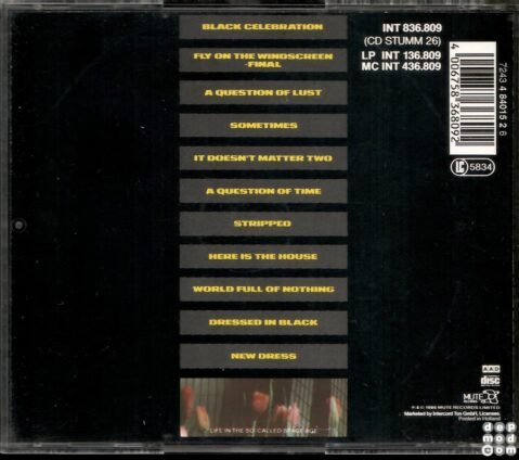 Black Celebration 6