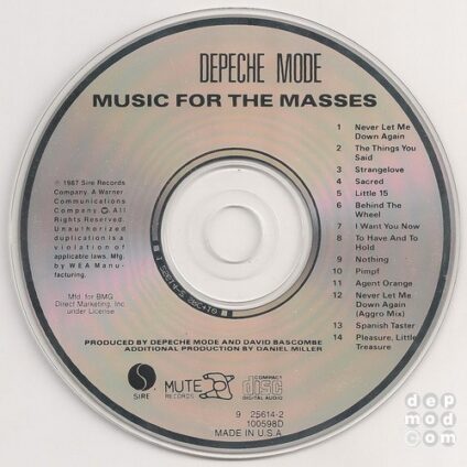Music For The Masses 9