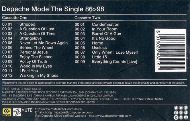 The Singles 86>98 2