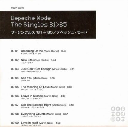 The Singles 81>85 4