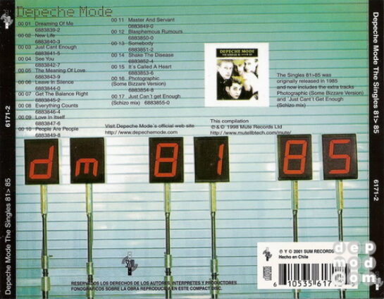 The Singles 81>85 2