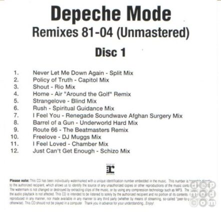 Remixes 81-04 1