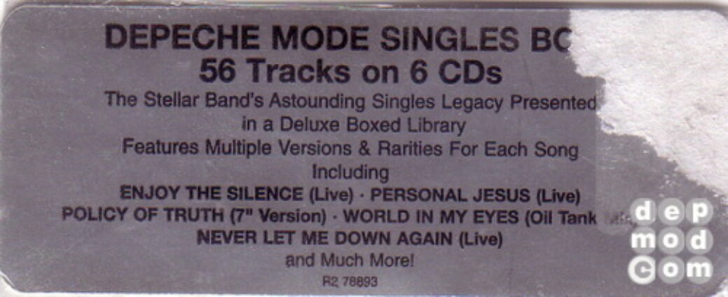 Singles Box 5 (CD 25-30) 6
