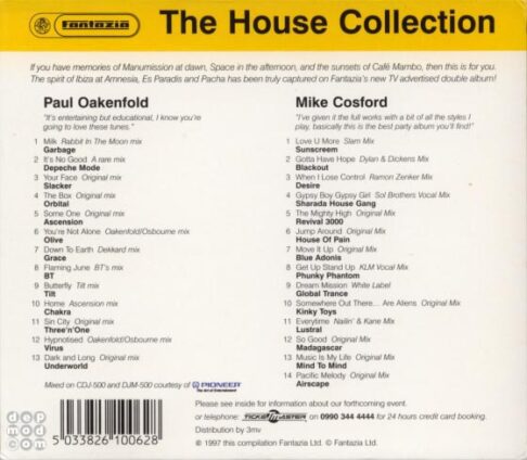 The House Collection – Paul Oakenfold 2