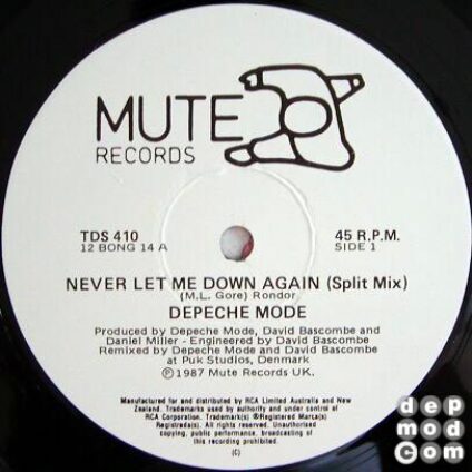 Never Let Me Down Again 3