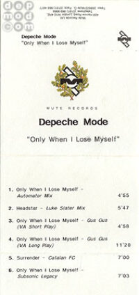 Only When I Lose Myself 1