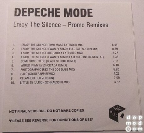 Enjoy The Silence·04 1