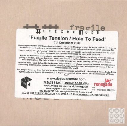 Fragile Tension / Hole To Feed 1