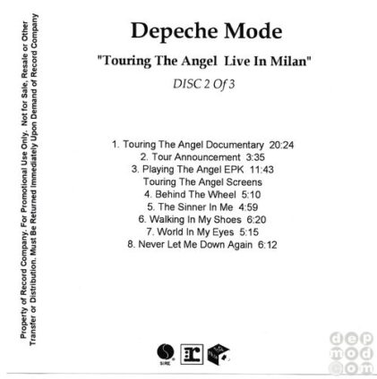 Touring The Angel: Live In Milan 2