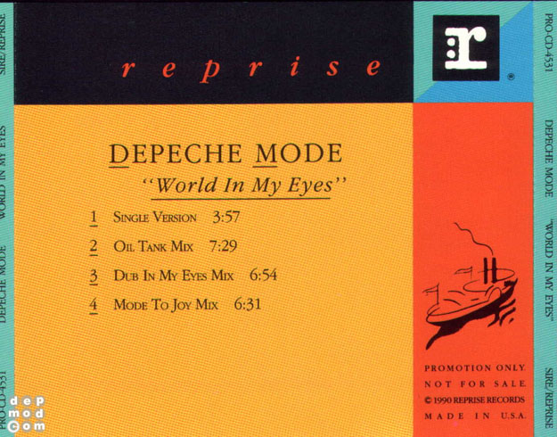 World In My Eyes — Depeche Mode Discography