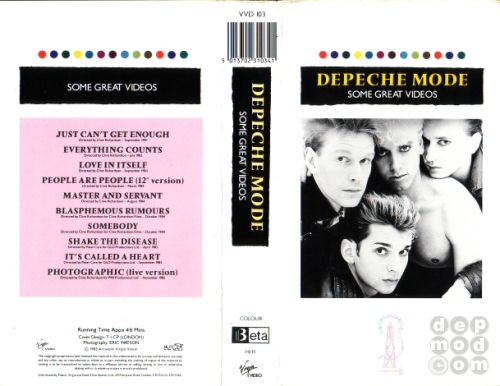 Some Great Videos — Depeche Mode Discography